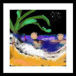 Night Swim - Framed Print