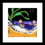 Night Swim - Framed Print