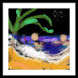 Night Swim - Framed Print