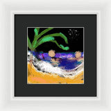 Night Swim - Framed Print