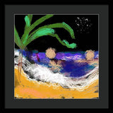 Night Swim - Framed Print