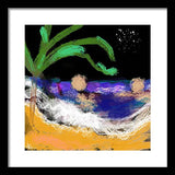 Night Swim - Framed Print