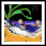 Night Swim - Framed Print