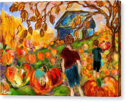 Autumn Child - Canvas Print