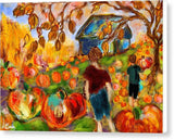 Autumn Child - Canvas Print