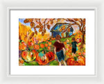 Autumn Child - Framed Print