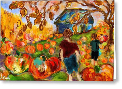 Autumn Child - Greeting Card