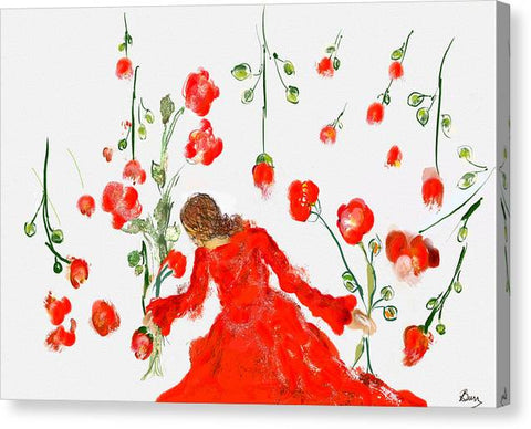 Rose Catcher - Canvas Print