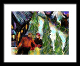 Snow Love - Framed Print