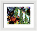 Snow Love - Framed Print