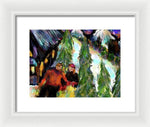 Snow Love - Framed Print