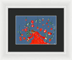 Flowering Rain - Framed Print