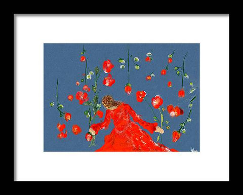 Flowering Rain - Framed Print