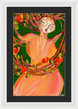 Woman Tree - Framed Print