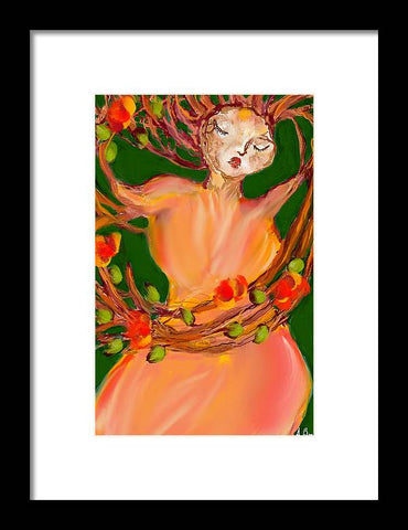 Woman Tree - Framed Print